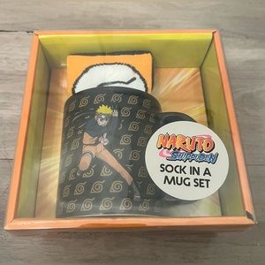 Naruto Shippuden Sock in mug set New